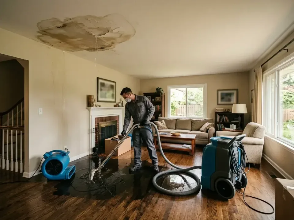 attic-pipe-burst-ceiling-drip-008 — frequently asked questions, Water Damage Restoration & Carpet Care in Chehalis, WA
